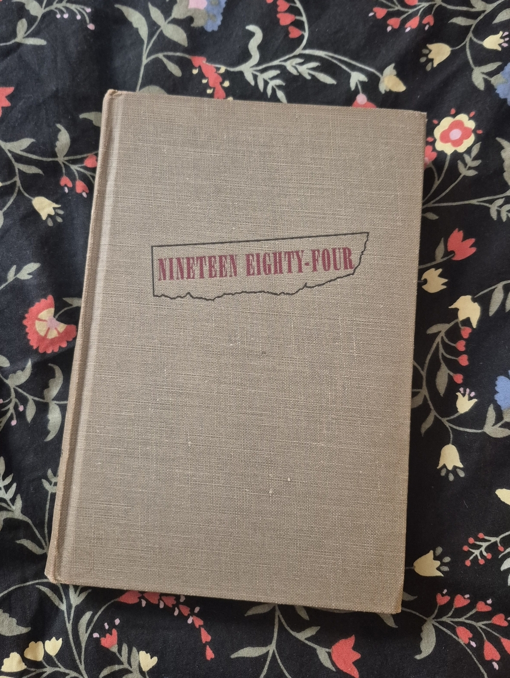 Vintage 1945 1st First Canadian Edition 1984 George Orwell Novel Book